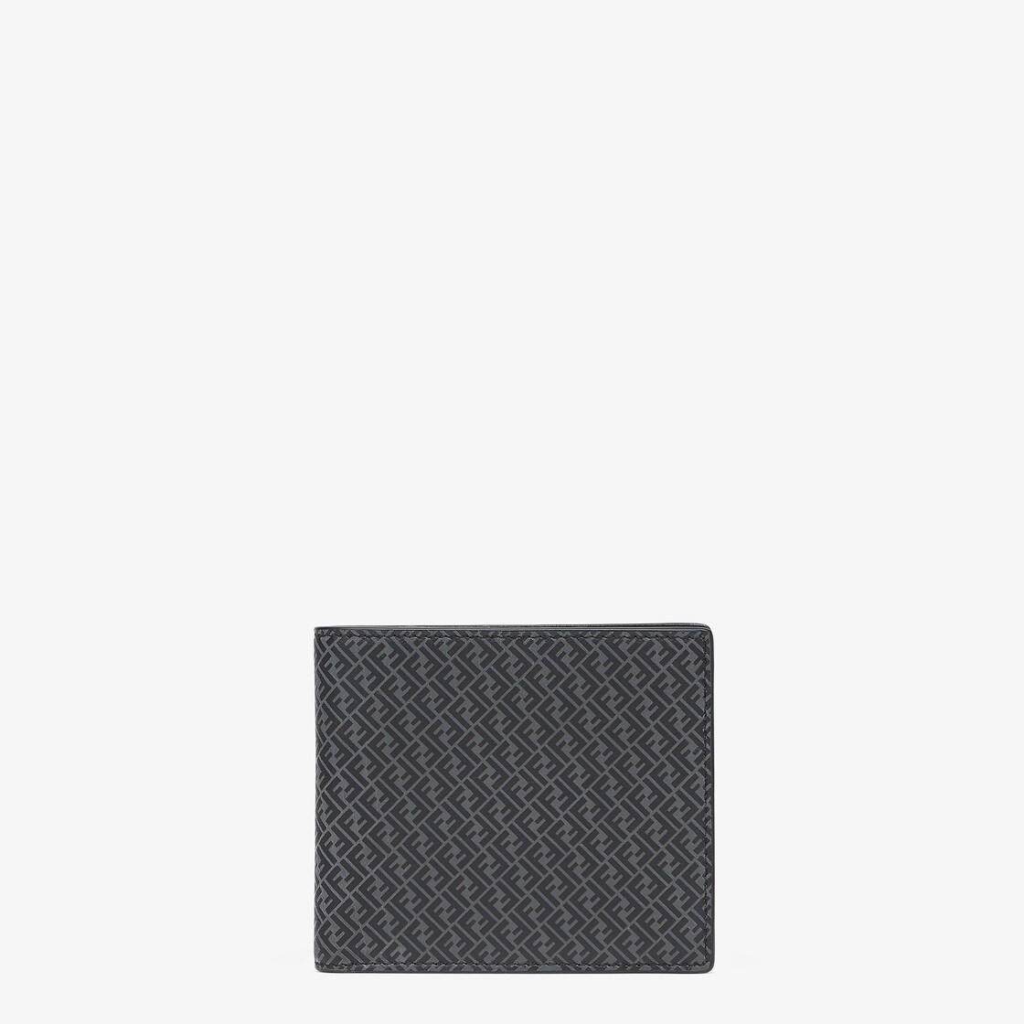 FENDI: wallet with FF logo - Black