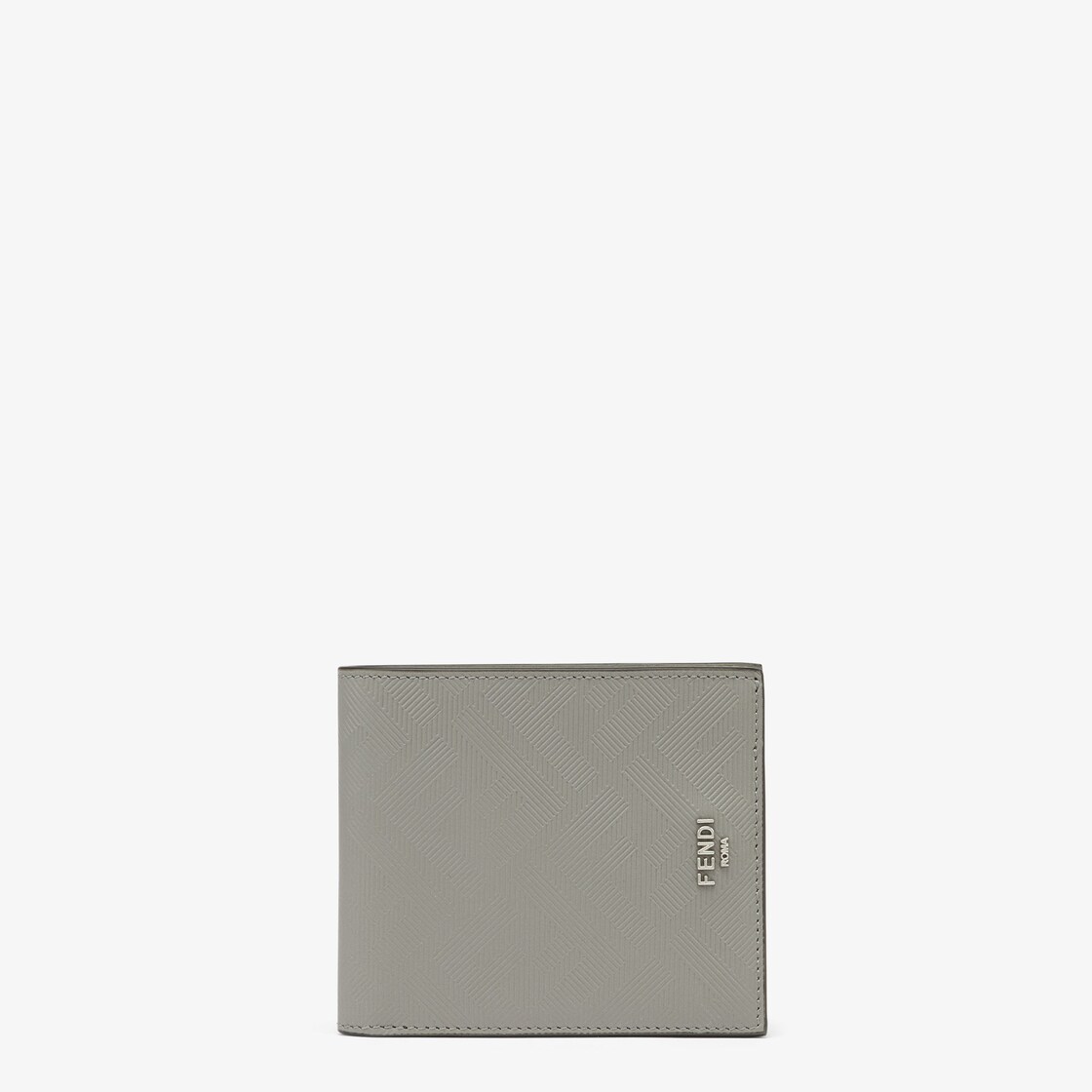 Fendi Shadow Diagonal Wallet in White for Men