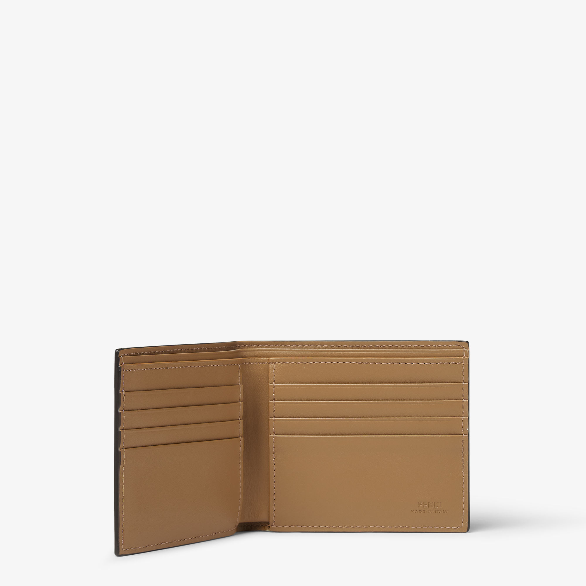 Fendi Diagonal Wallet Fabric Brown | Fendi Fendi Diagonal Wallet Fabric Brown | Fendi