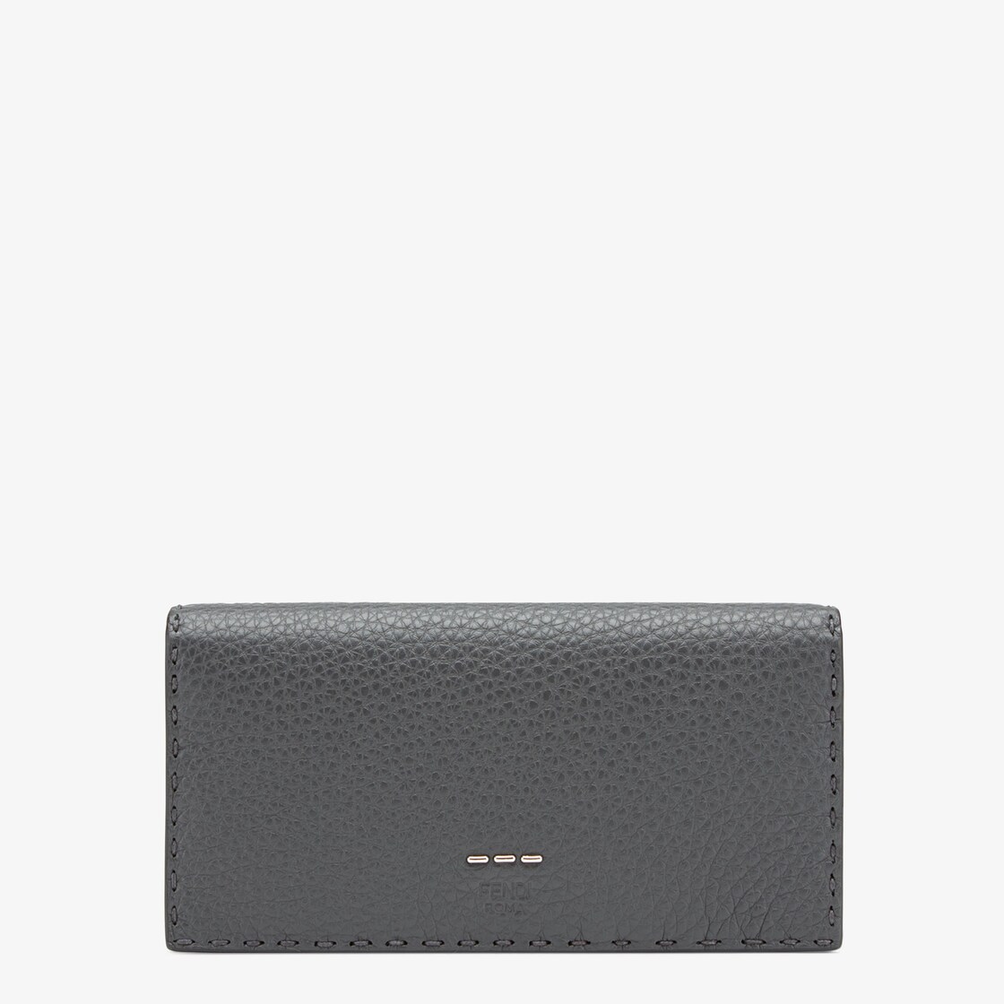 コンチネンタル財布 - グレーローマンレザー コンチネンタル長財布 | Fendi