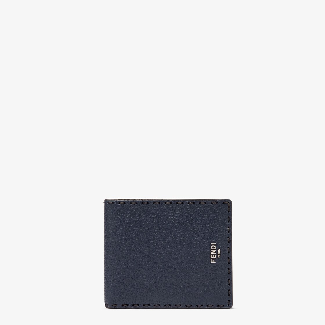 Selleria Wallet Blue leather bi fold wallet Fendi