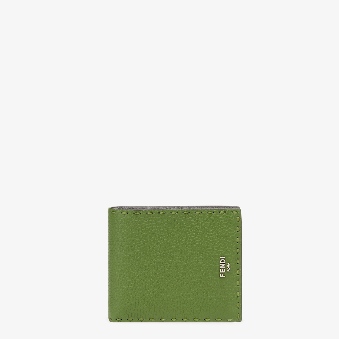 Selleria WalletGreen Selleria bi fold wallet with 134 hand sewn stitches