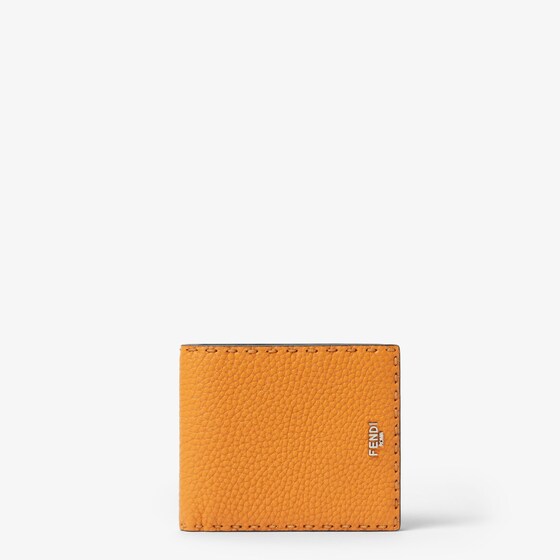 Fendi Selleria Wallet In Orange