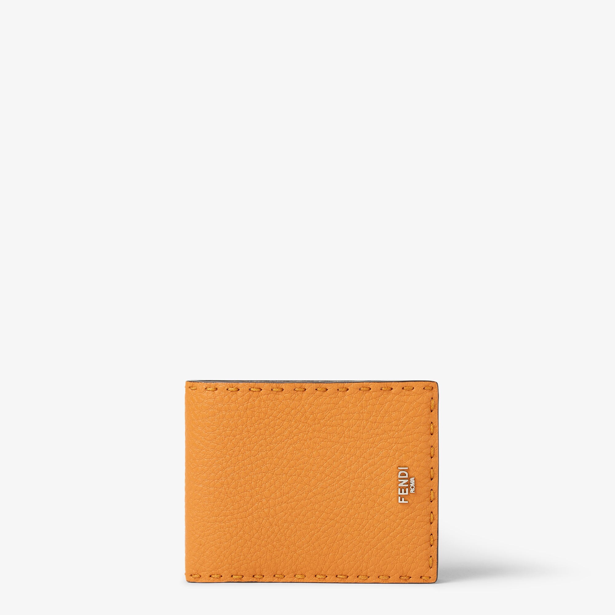 セレリア 財布 カーフレザー オレンジ | Fendi