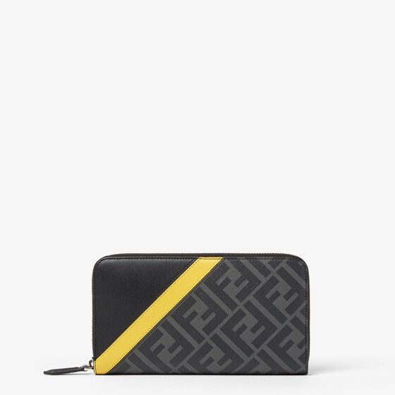 Fendi Zip-around In Gray