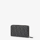Zip Around Fendi Diagonal