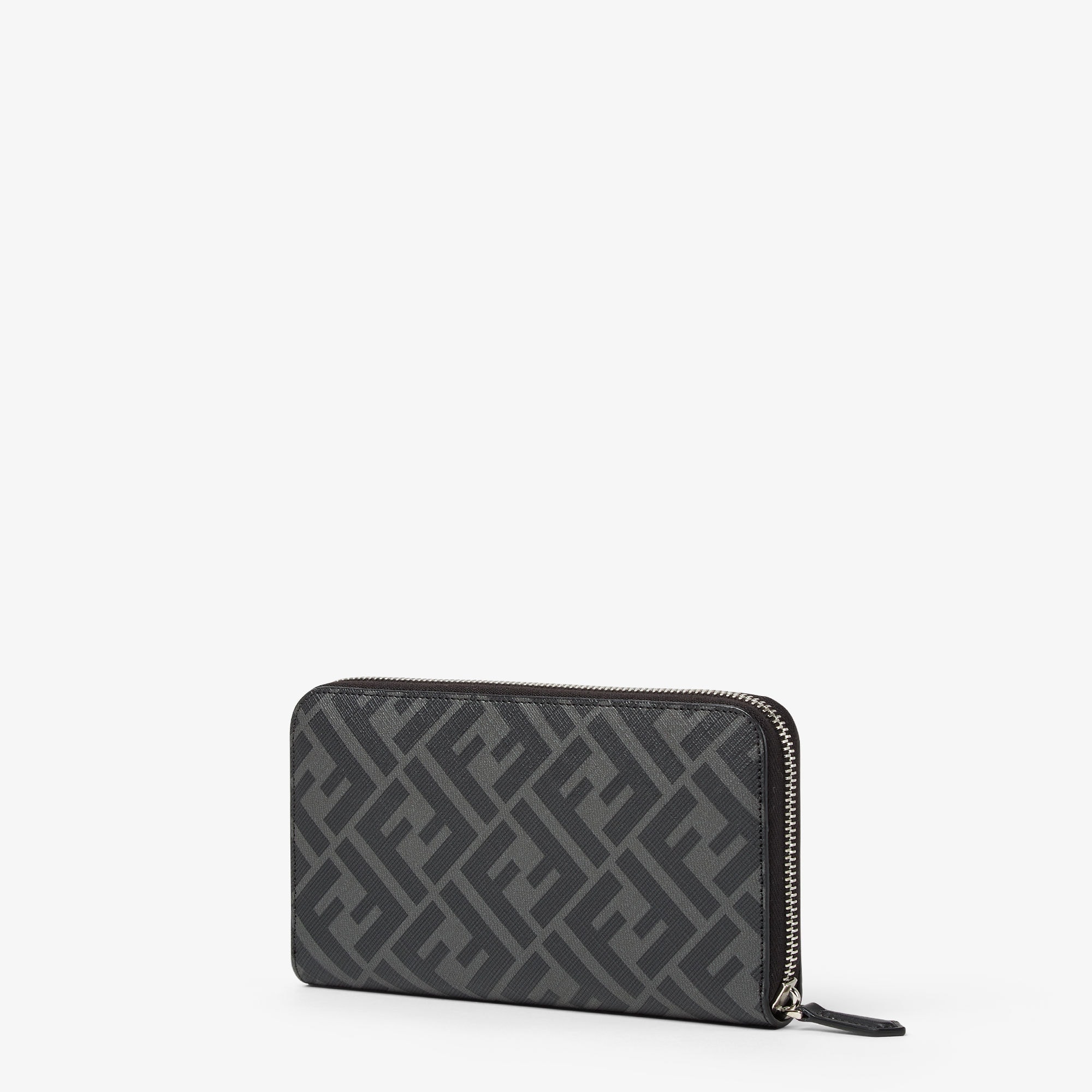 ジップアラウンド財布 ファブリック グレー | Fendi ジップアラウンド財布 ファブリック グレー | Fendi
