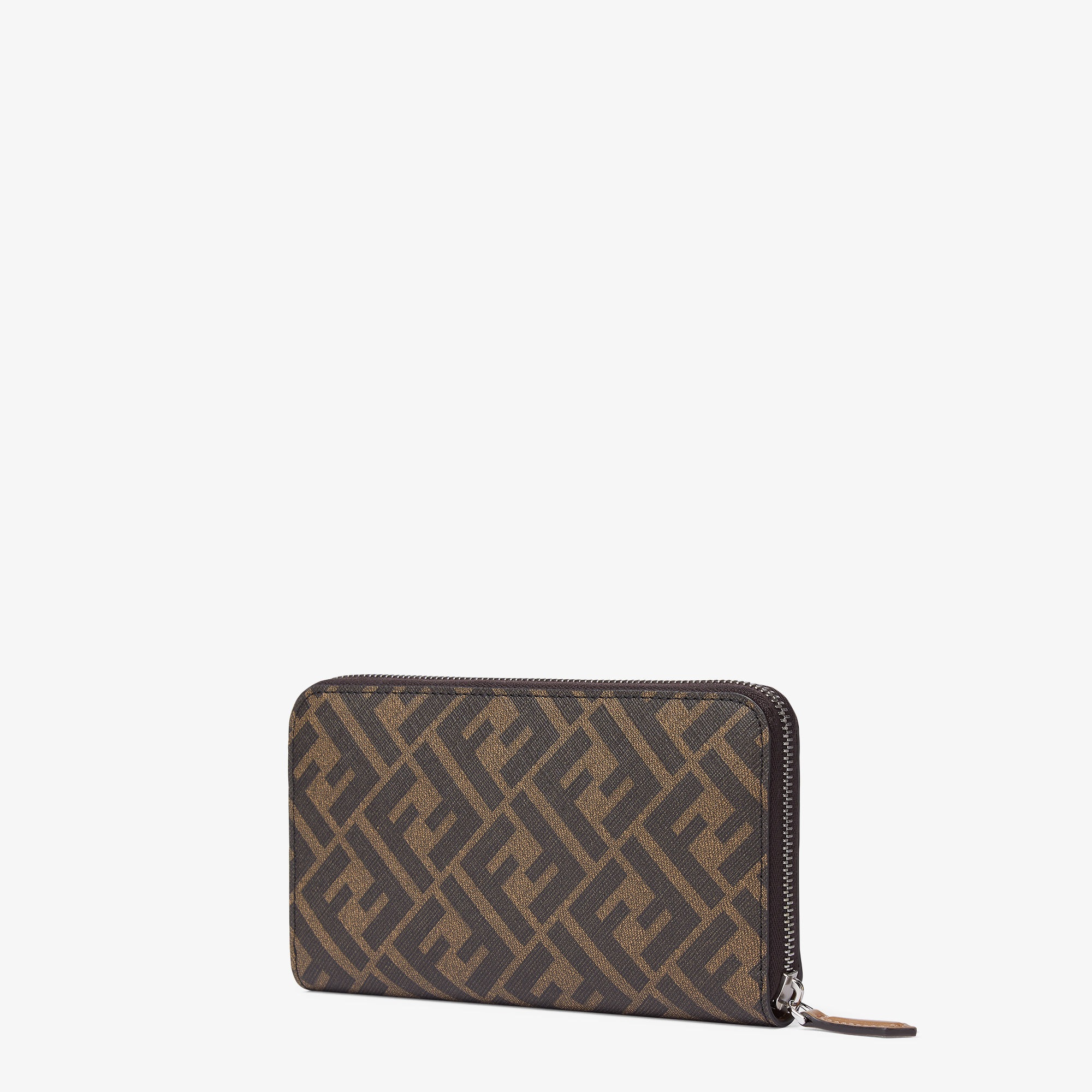 fendi zip around wallet