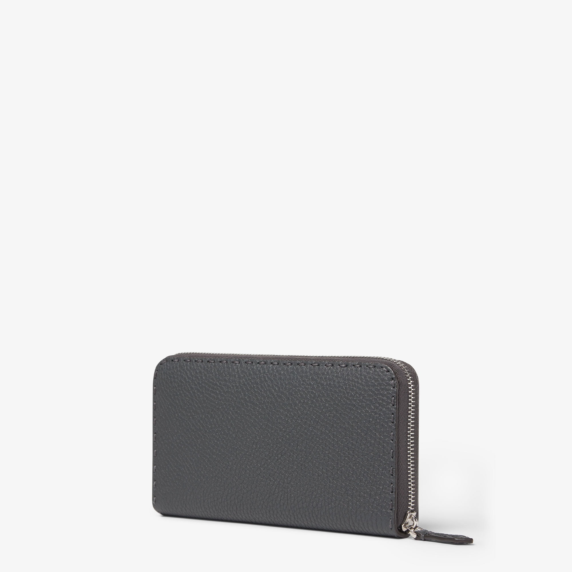 セレリア ジップアラウンド財布 カーフレザー グレー | Fendi セレリア ジップアラウンド財布 カーフレザー グレー | Fendi