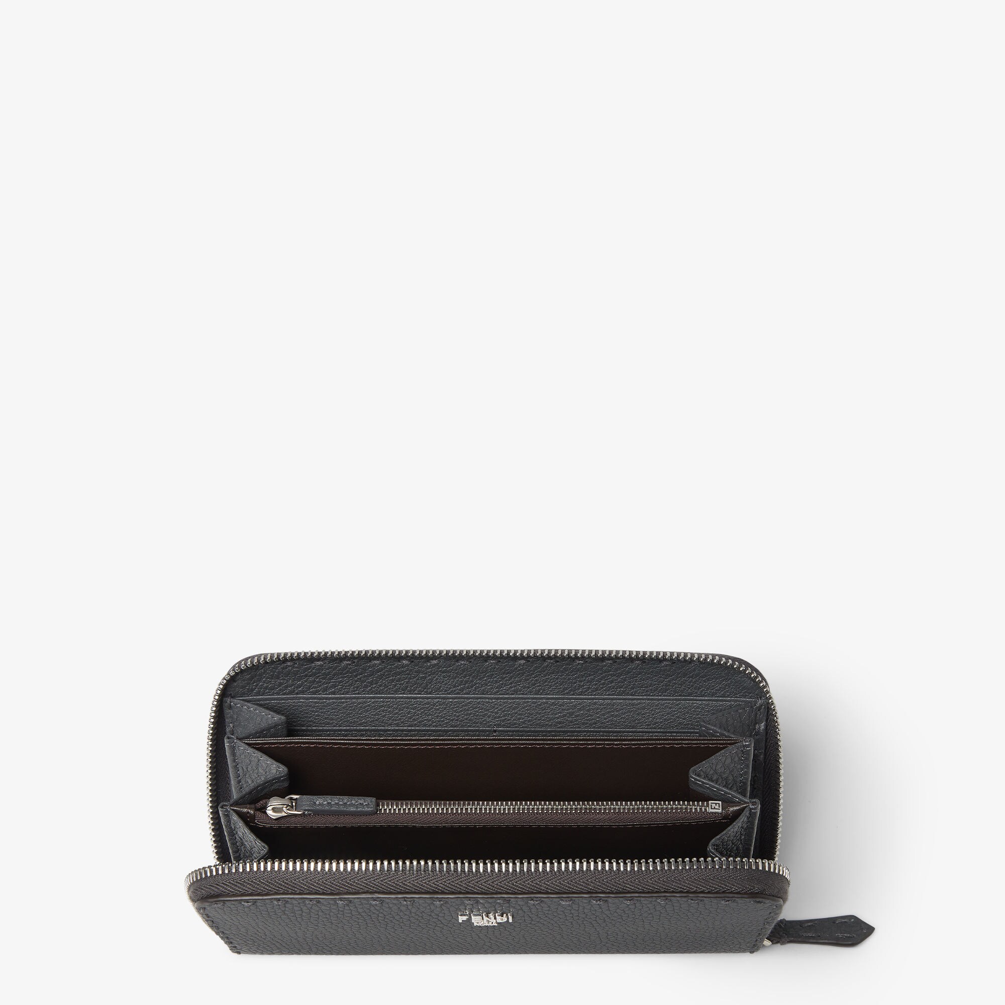 Zip-Around Fabric Gray | Fendi