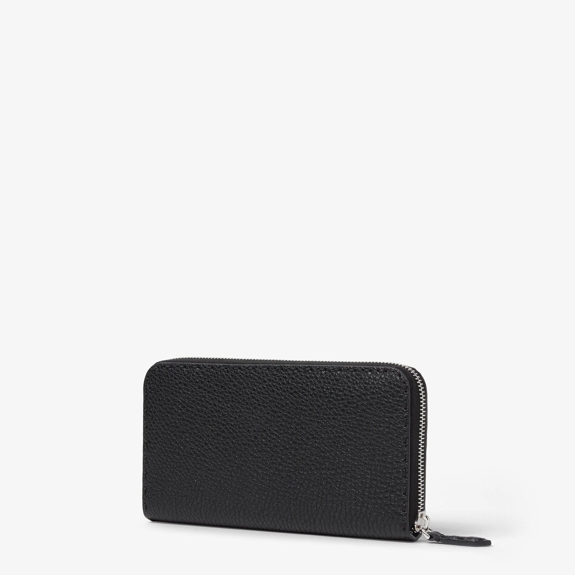 セレリア ジップアラウンド財布 カーフレザー ブラック | Fendi