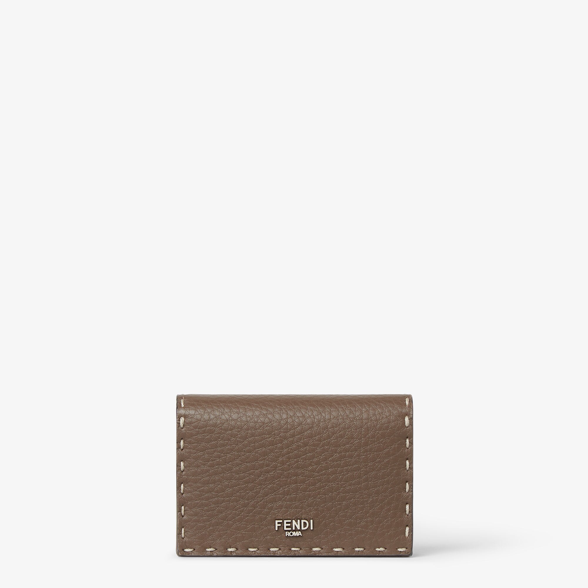Card Holder Selleria - Brown | FENDI US