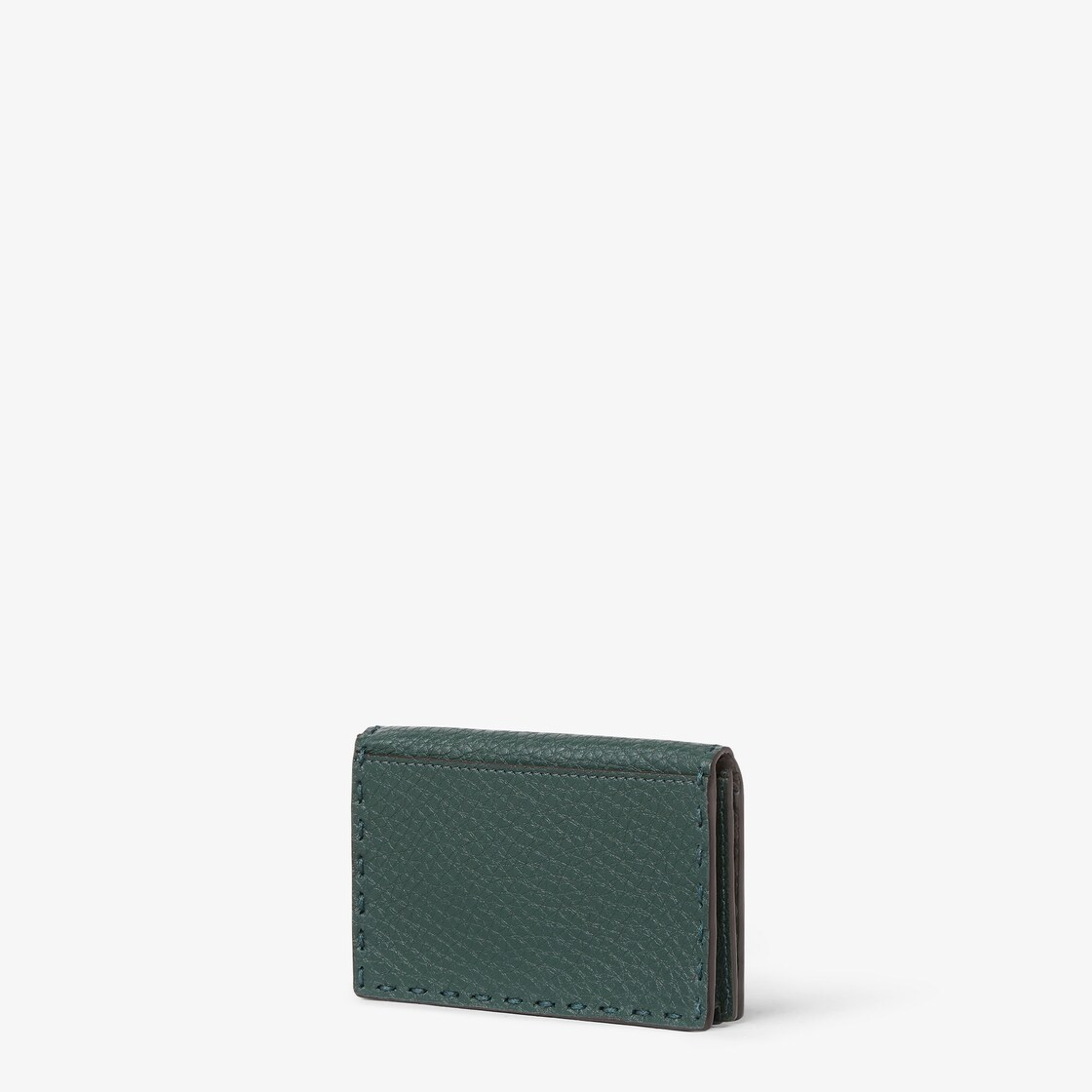 Selleria Card Holder Cuoio Romano leather Green - Image 2/3