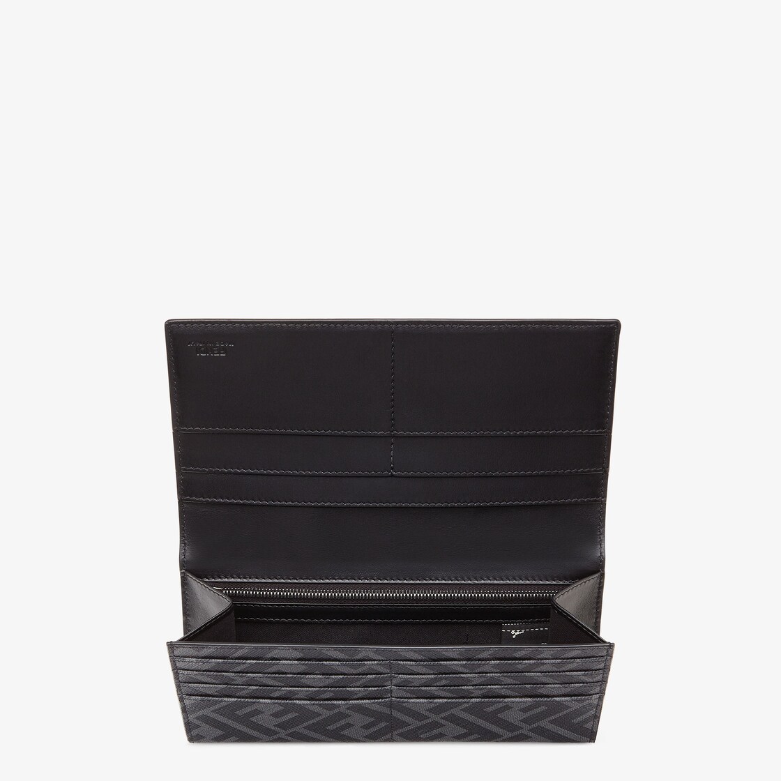 Continental - Grey fabric wallet | Fendi