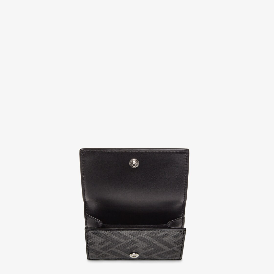 Fendi black leather clearance wallet