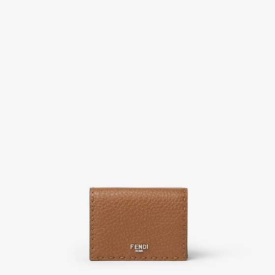Fendi Selleria Wallet In Brown