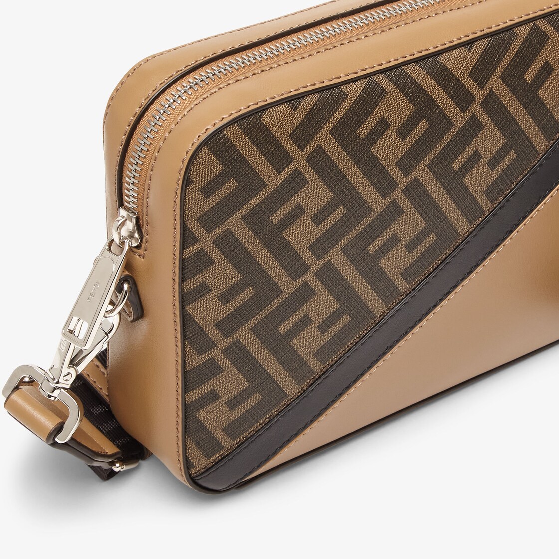 Fendi Diagonal Camera Case Leather Multicolour - Image 6/7