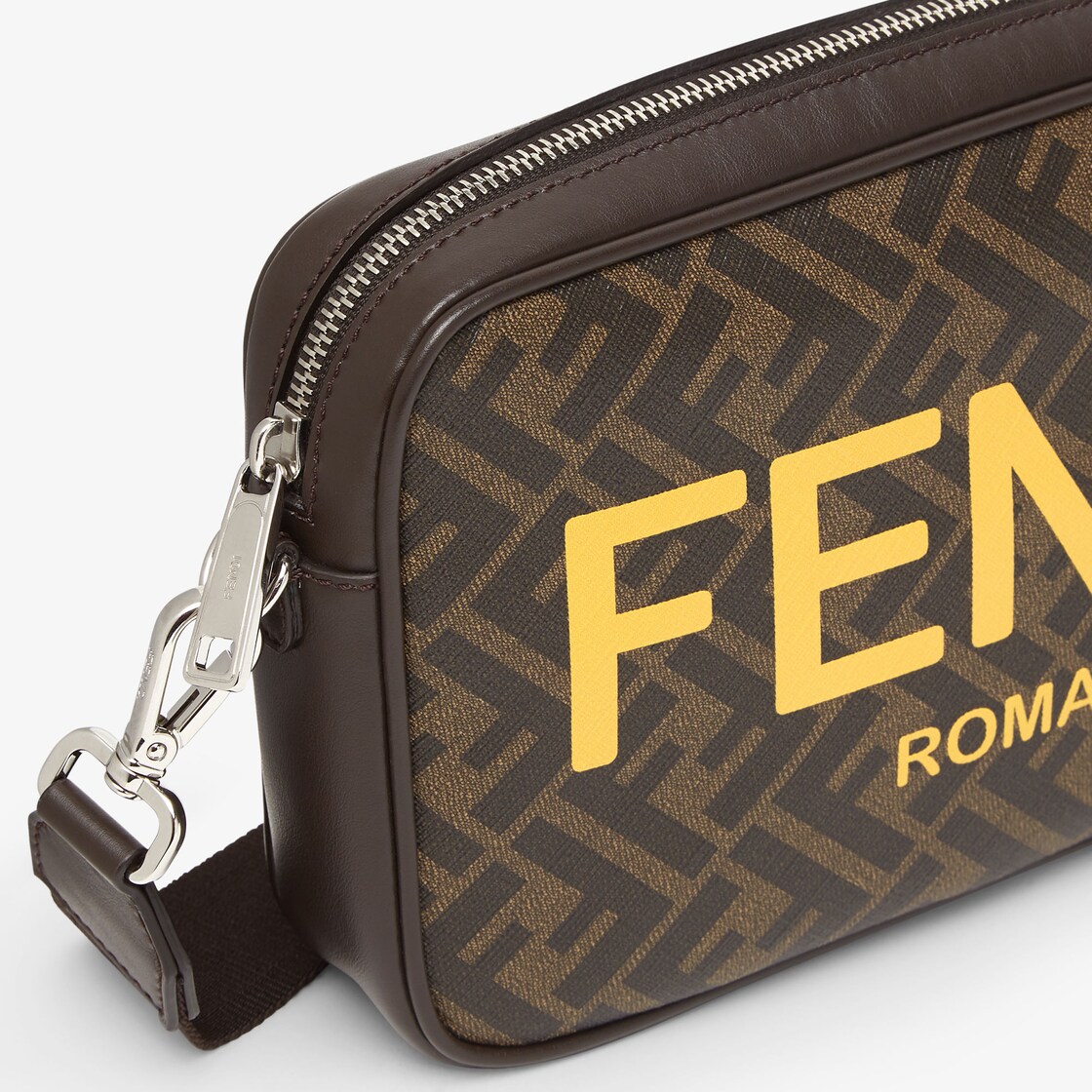 Fendi F is Fendi Embossed FF Camera Bag