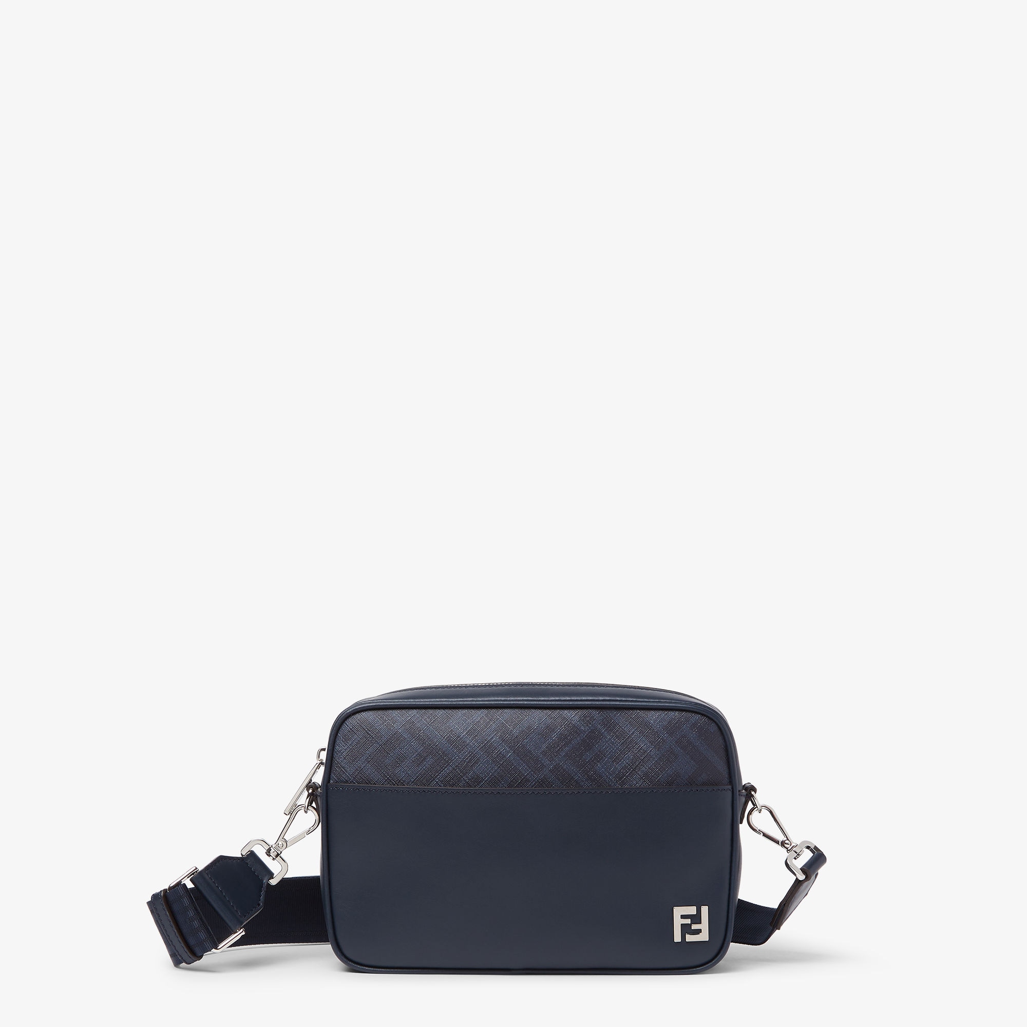 Squared FF Camera Case Fabric Blue | Fendi