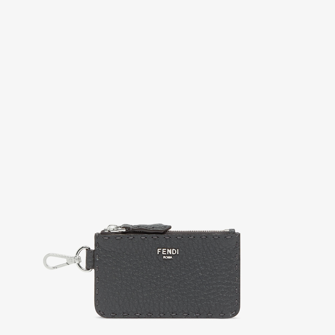 セレリア カードケース - グレーレザー カードケース | Fendi