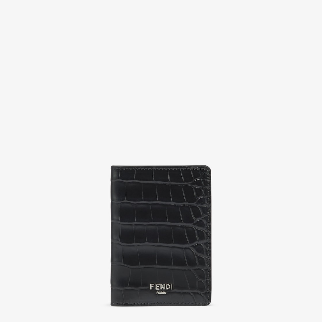 Fendi leather card holder hotsell