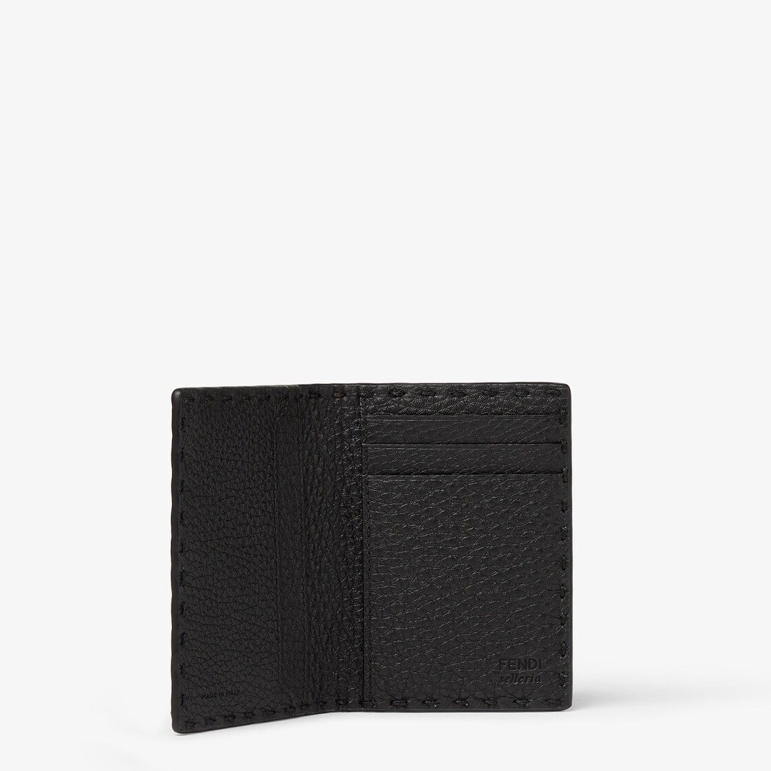 Selleria Card Holder Cuoio Romano leather Black - Image 2/3