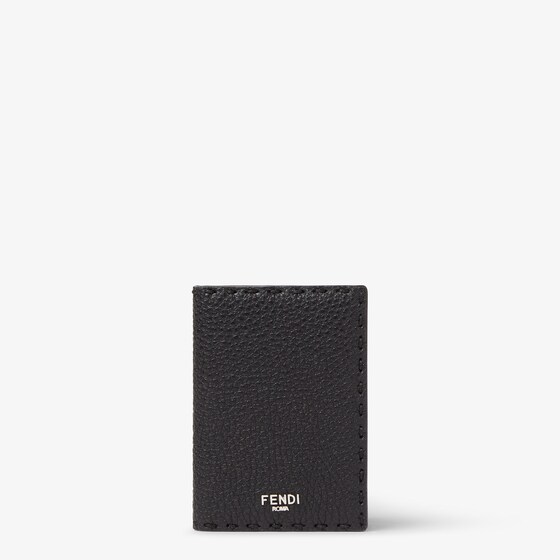 Fendi Selleria Card Holder In Black