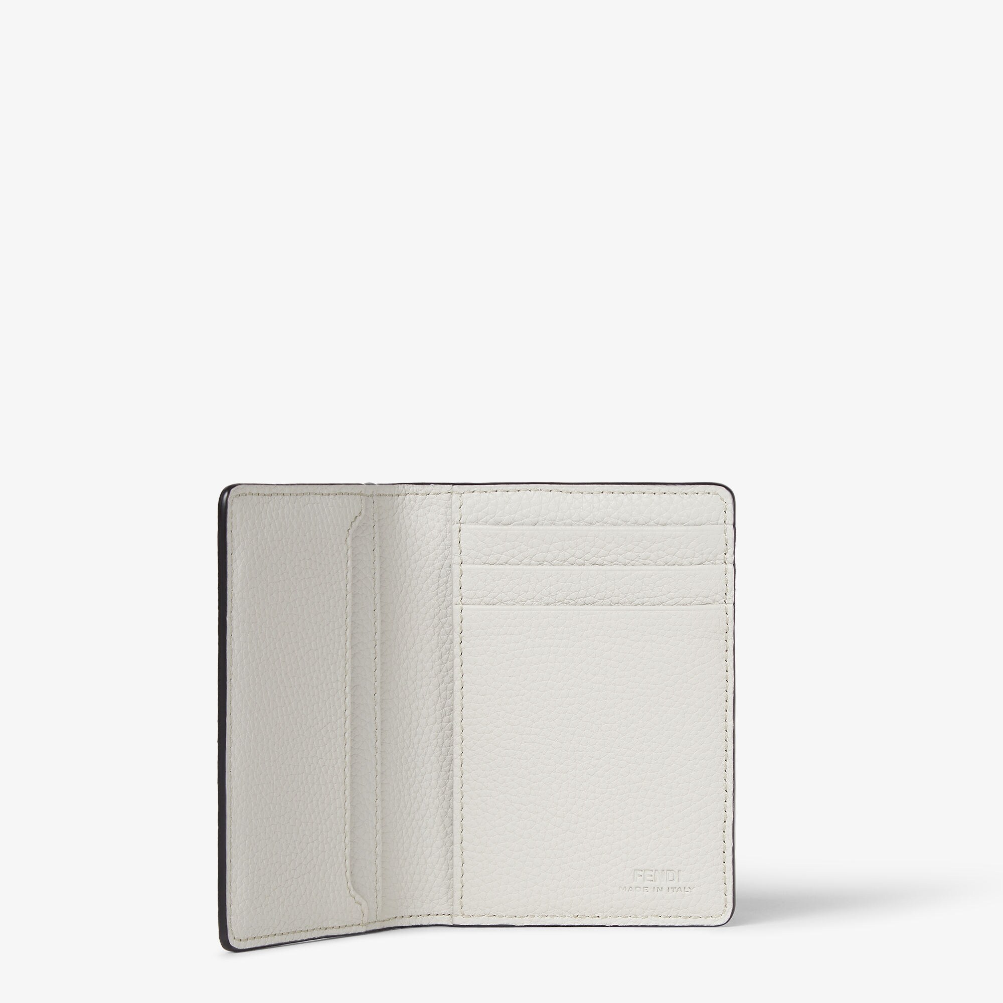 FENDI セラリア グレー レザー カードケース （FENDI フェンディ 