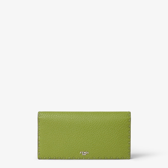 Fendi Selleria Wallet In Green