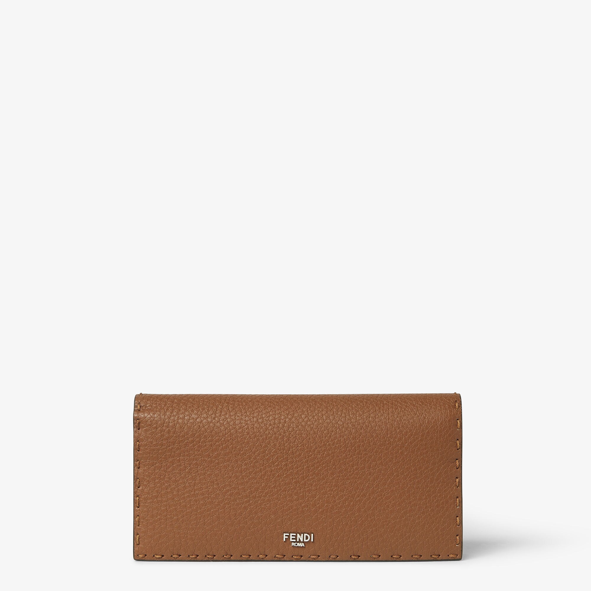 セレリア 財布 カーフレザー ブラウン | Fendi