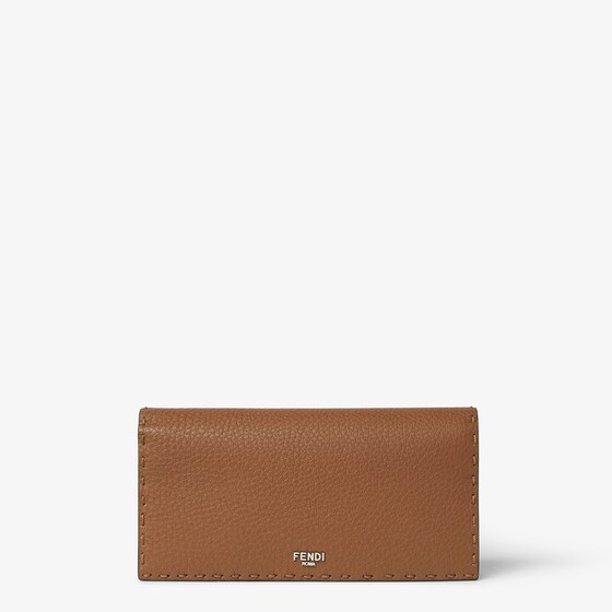 Fendi Selleria Wallet In Brown