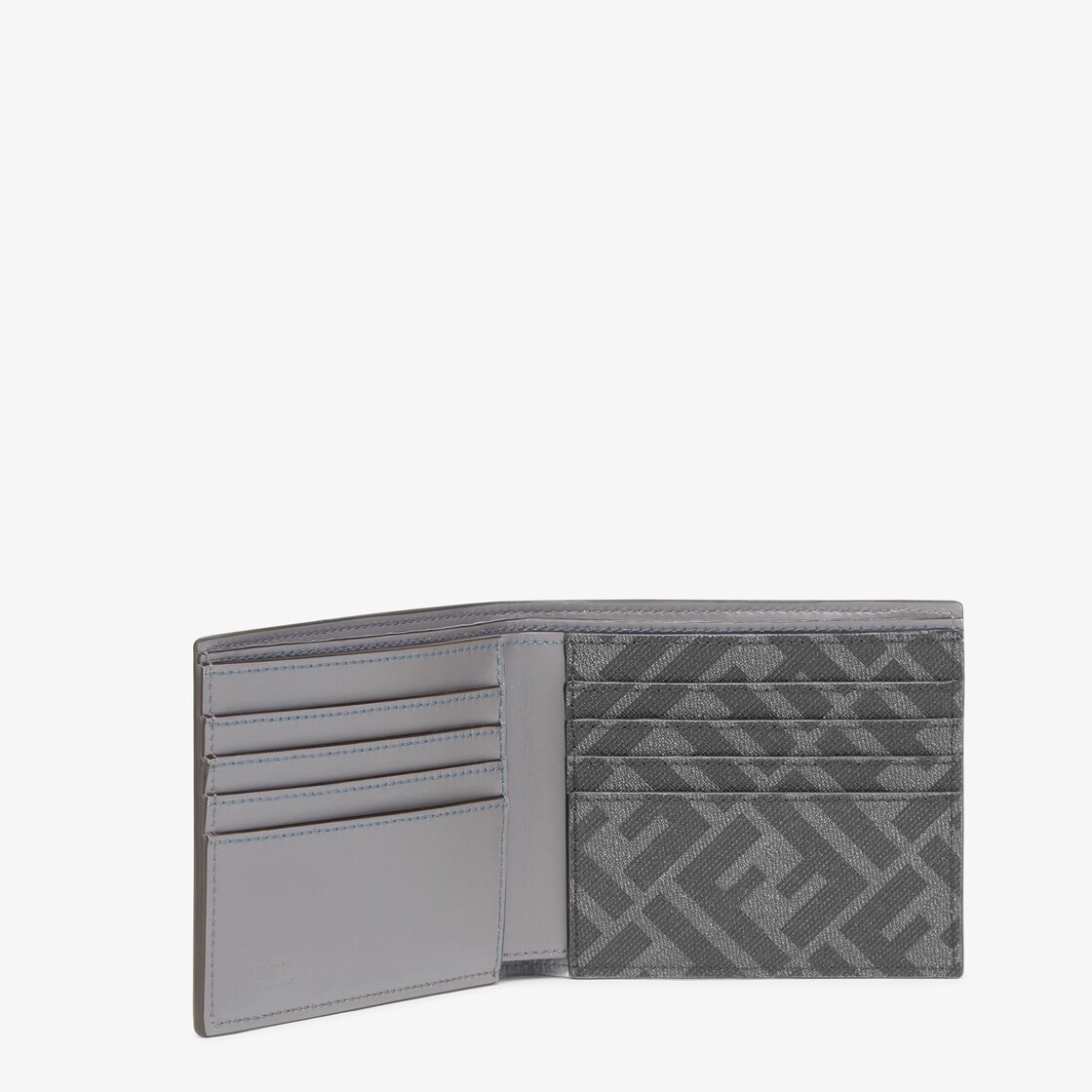 FF Bi-fold Wallet Leather Grey - Image 2/3