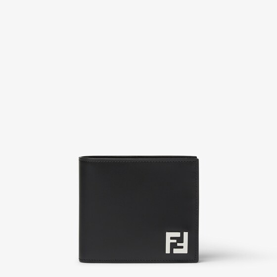 Fendi Ff Squared Bifold Wallet In Black