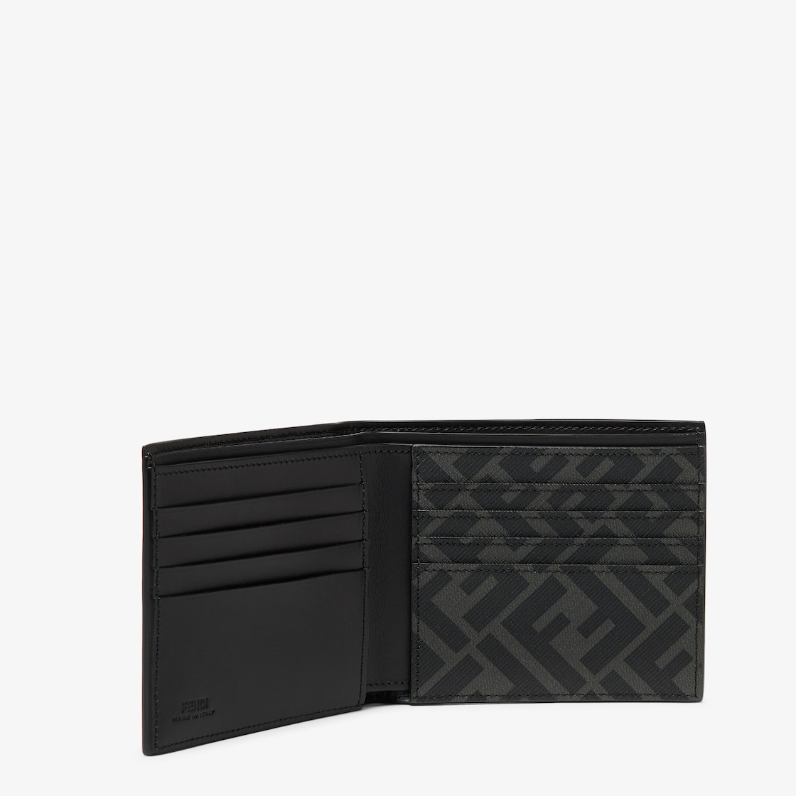 Fendi Face Border Bi-Fold Wallet