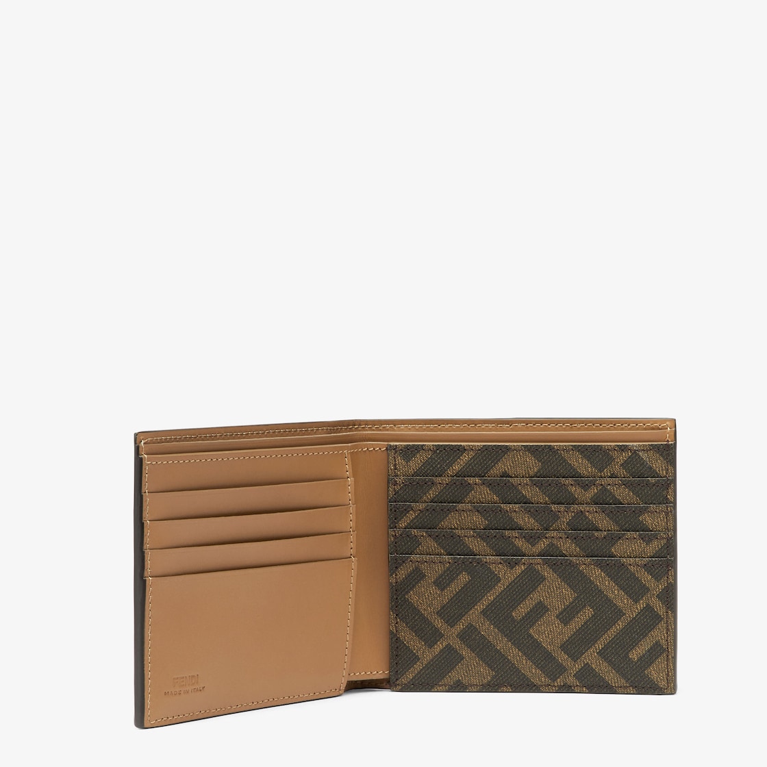 Fendi Face Border Bi-Fold Wallet