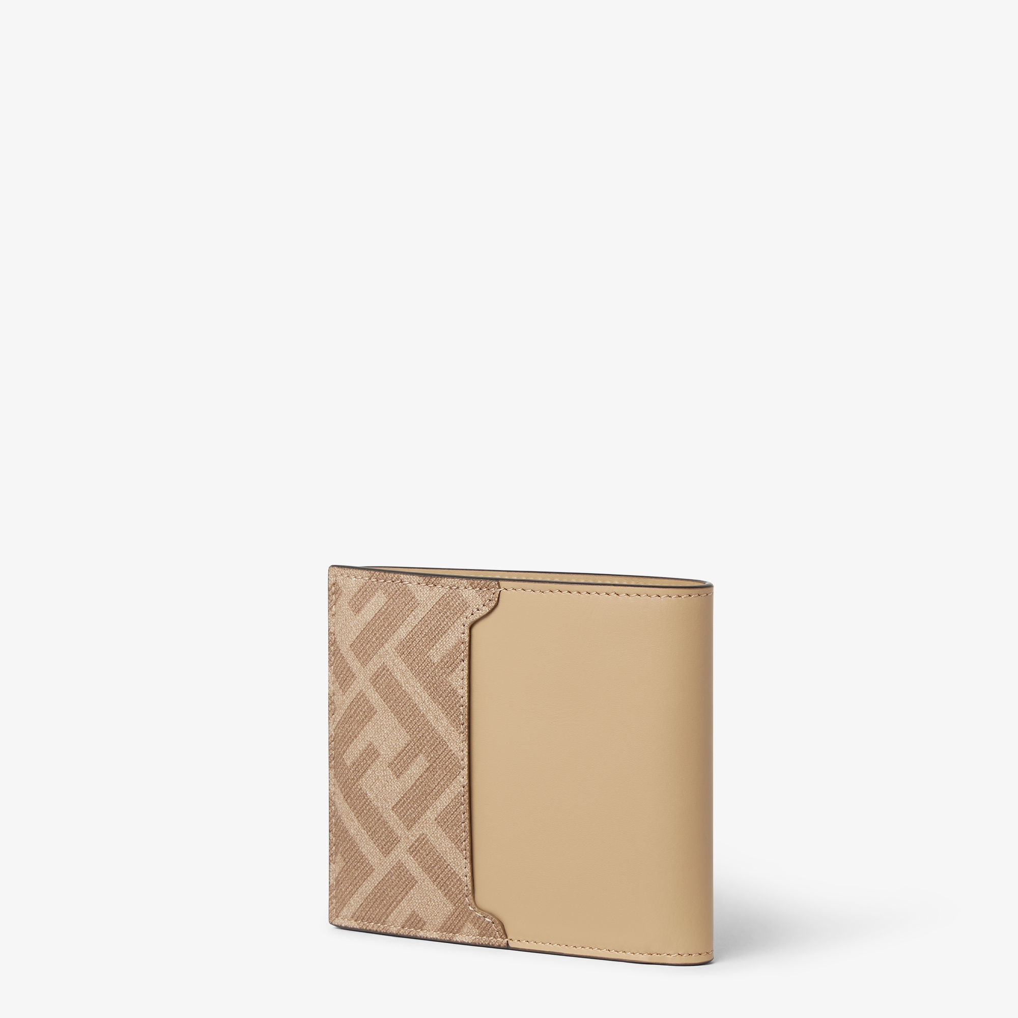 Squared FF Wallet - Beige | FENDI International