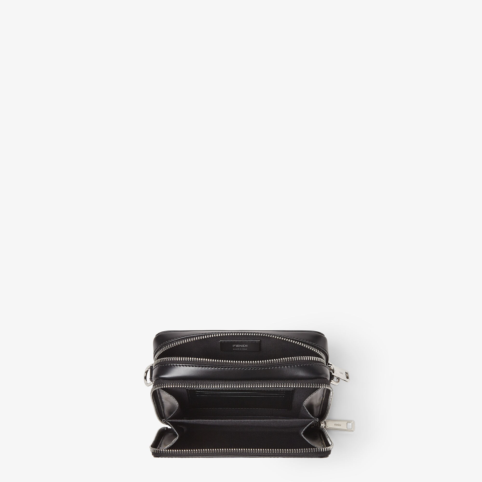 スクエアFF カメラケース オーガナイザー レザー ブラック | Fendi スクエアFF カメラケース オーガナイザー レザー ブラック | Fendi
