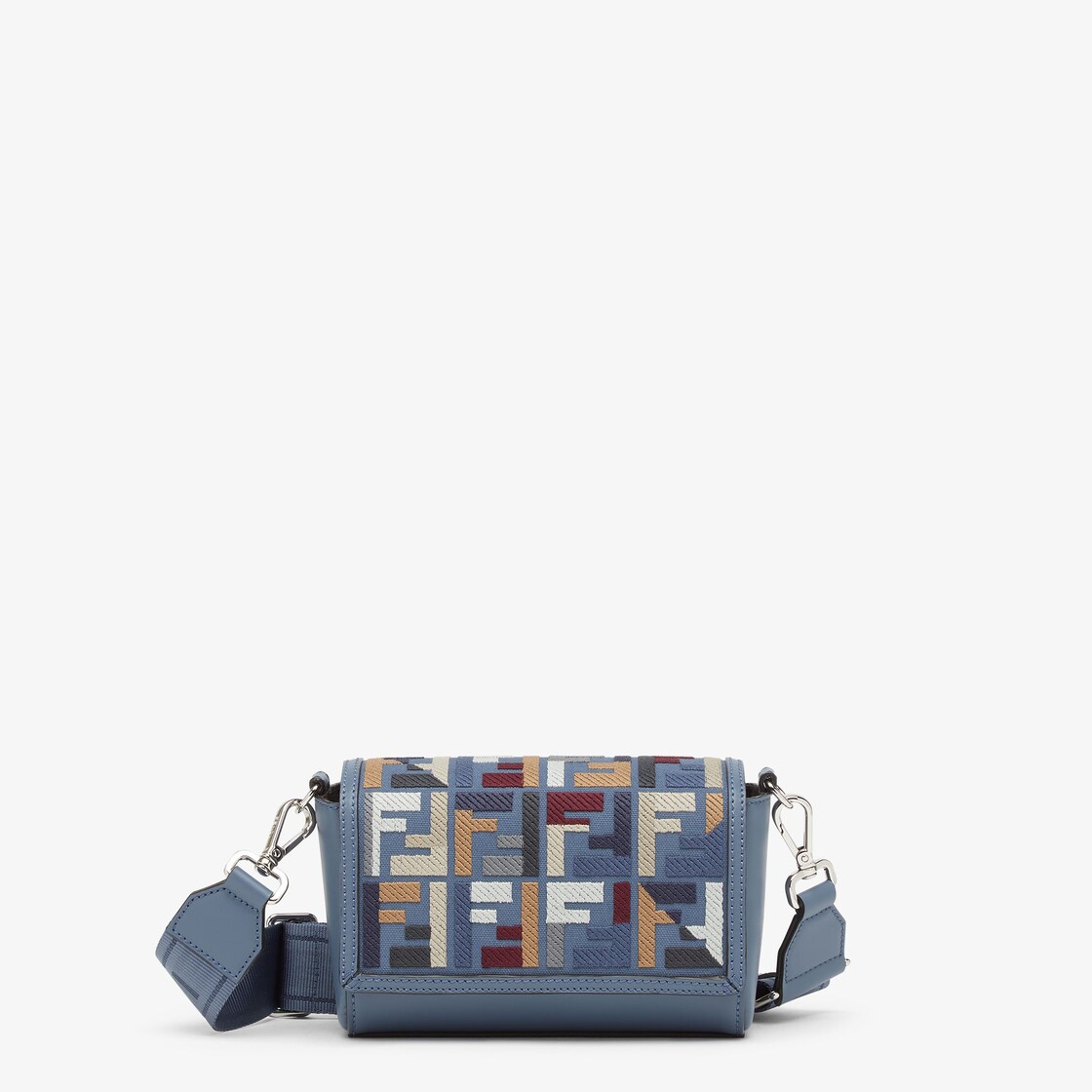 FF Squared Compact Bag Blue One Size Fendi