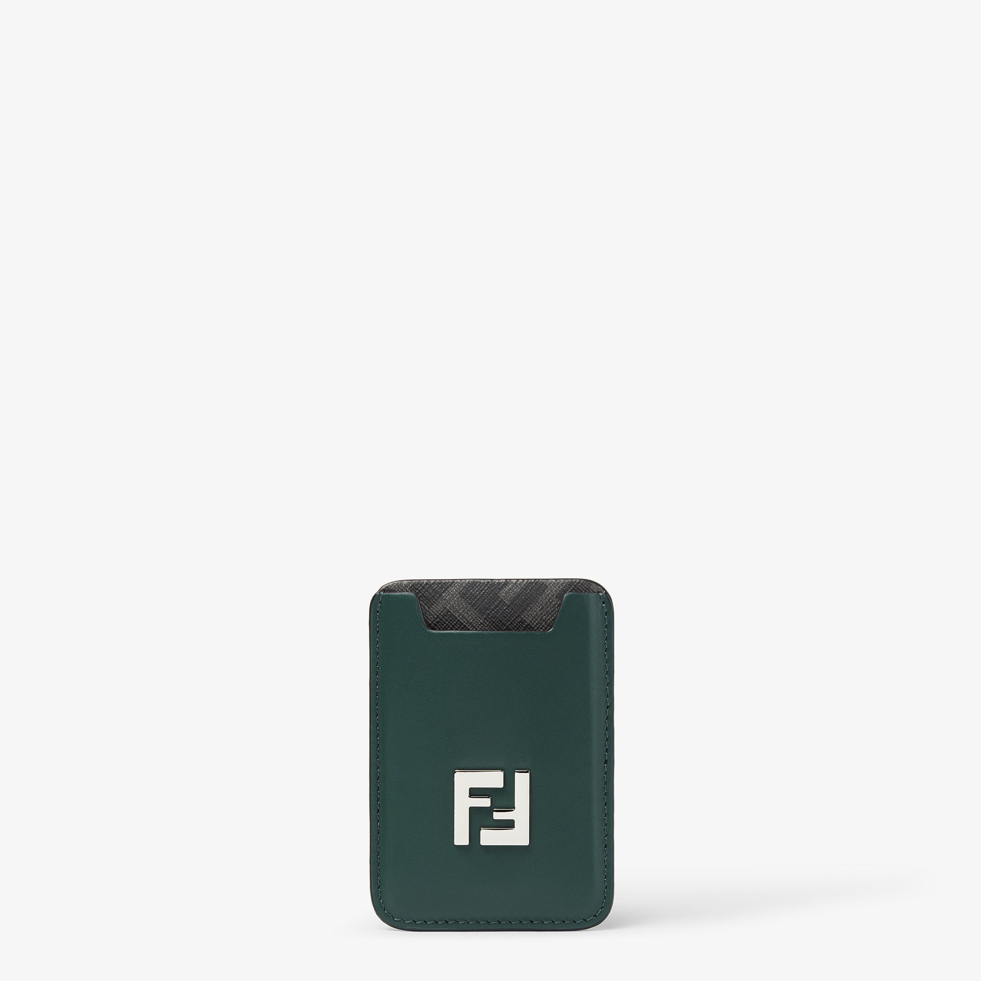 FENDI ケース Fendi Sunglasses Eyeglasses Medium Hard Leather Case w/ Cloth