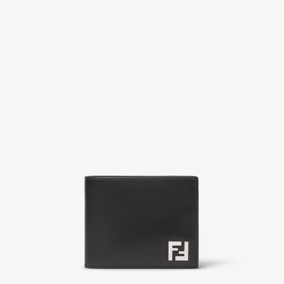 Fendi Ff Squared Bifold Wallet In Brown