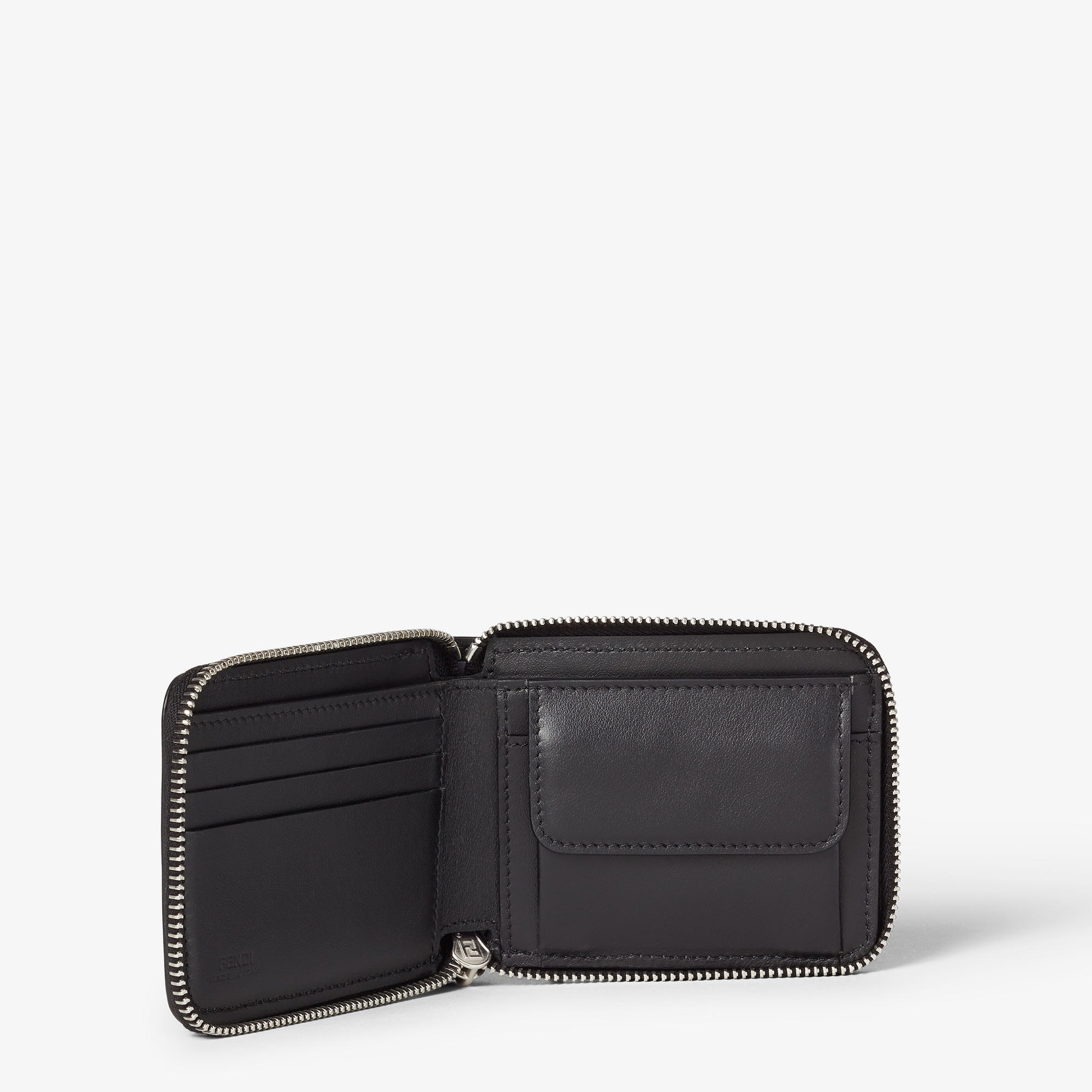 スクエアFF 財布 レザー ブラック | Fendi