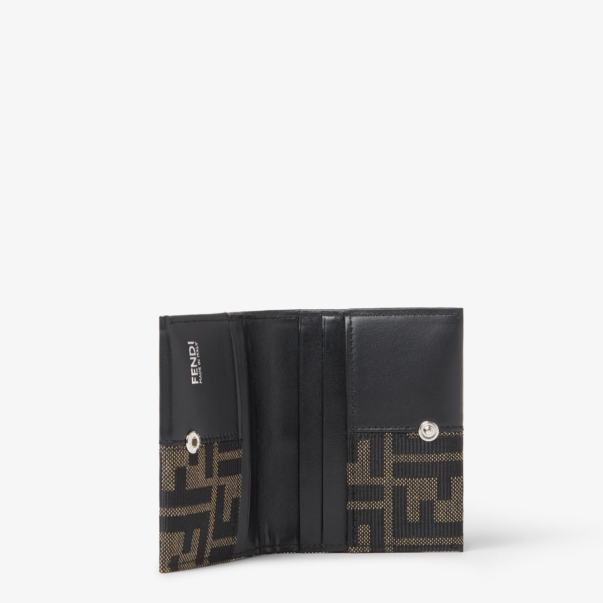 FFジャカード カードケース - ブラウン | FENDI JP