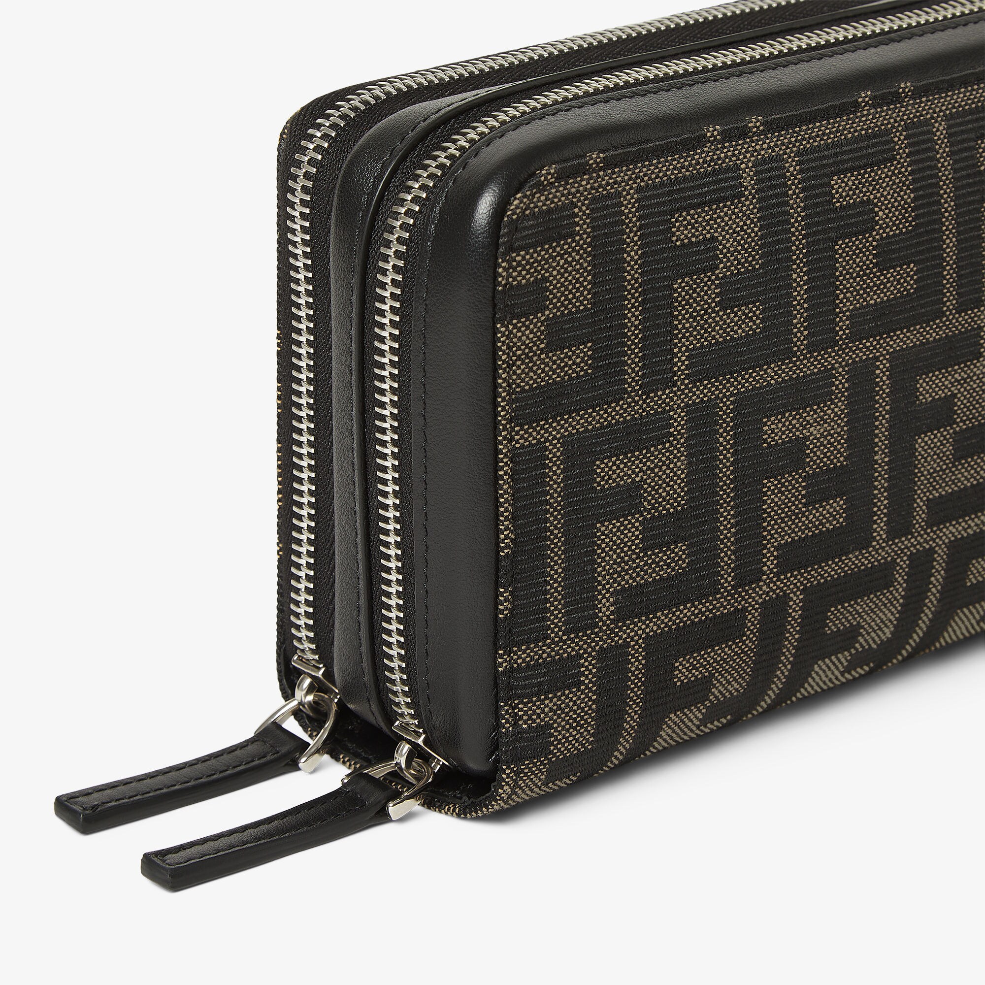 حقيبة Standing Clutch حقيبة صغيرة من جاكار FF Zucca 5