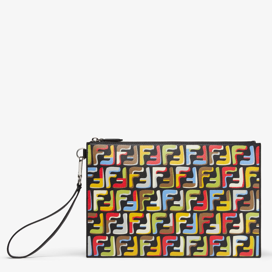 FF Flat Pouch Leather Multicolour - Image 1/3