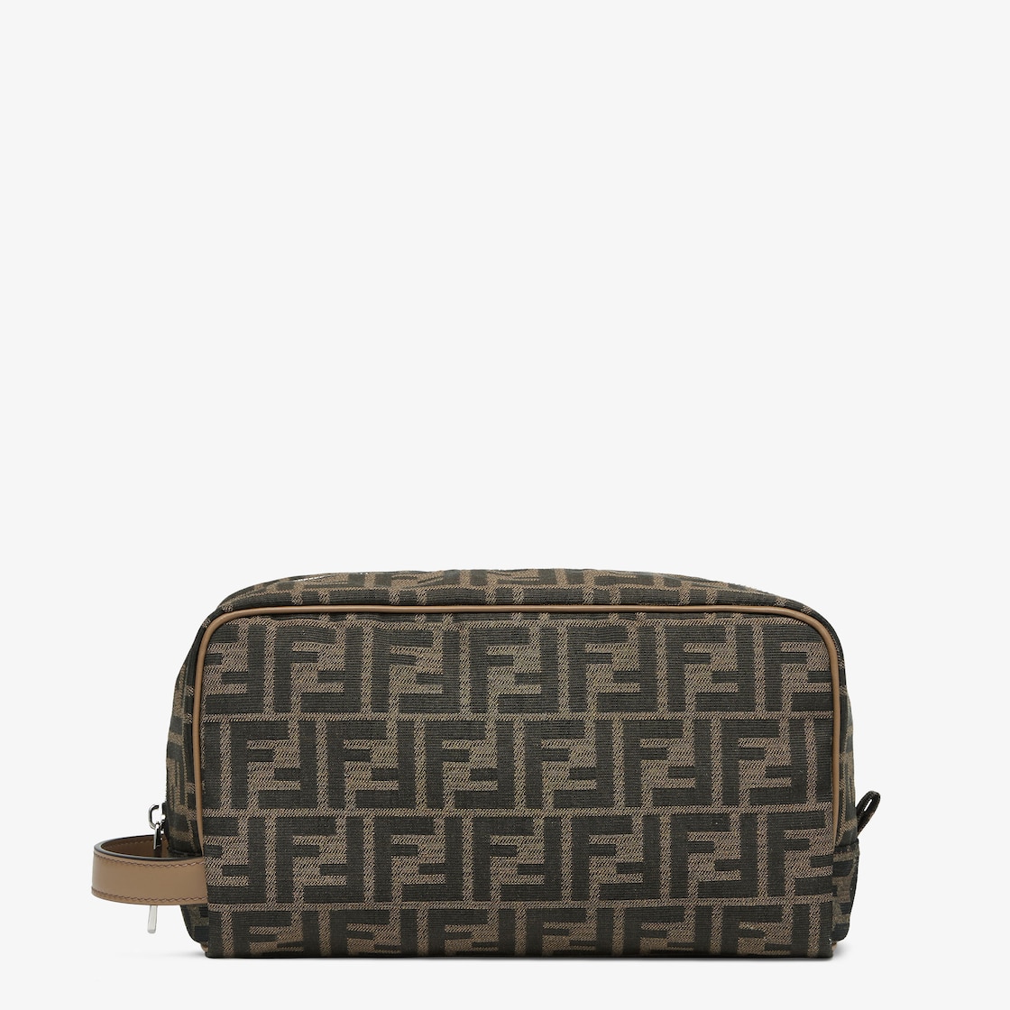FFポーチ ファブリック ブラウン | Fendi FFポーチ ファブリック ブラウン | Fendi