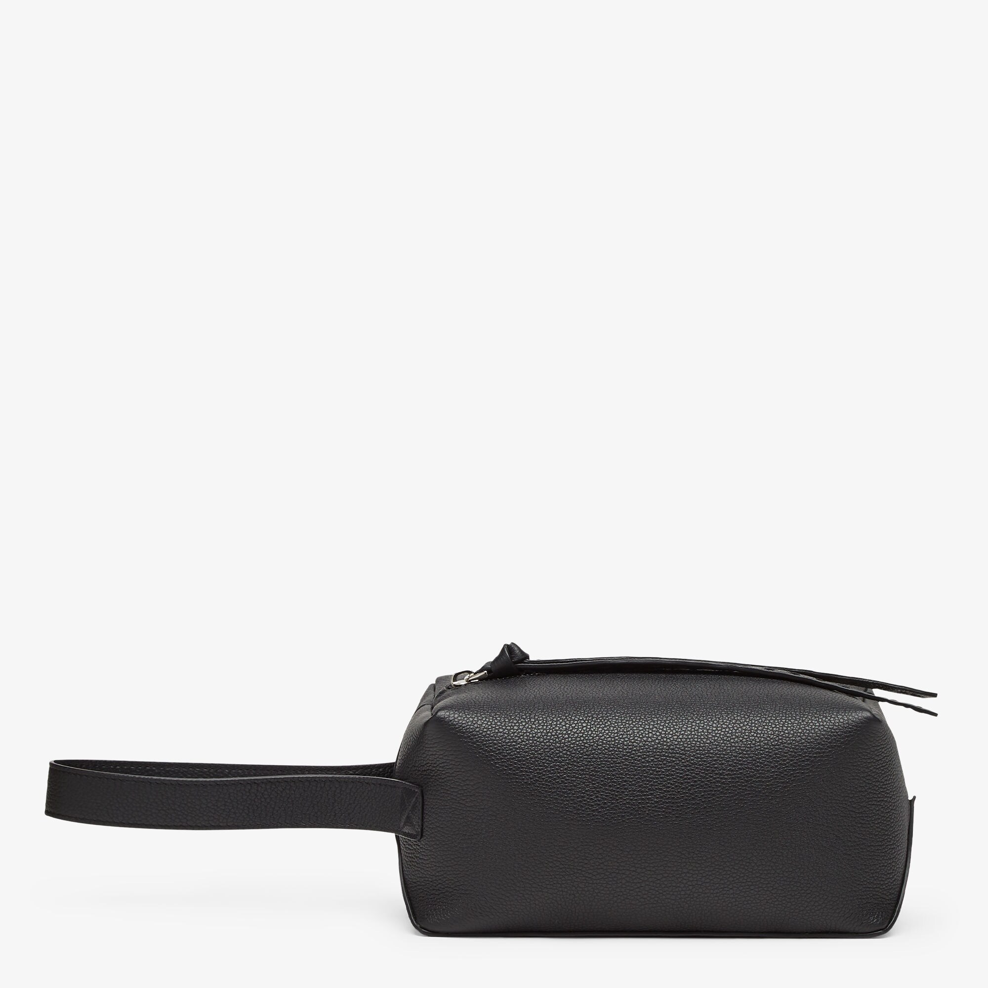 Fendi Roma レザー ポーチ レザー ブラック | Fendi Fendi Roma レザー ポーチ レザー ブラック | Fendi
