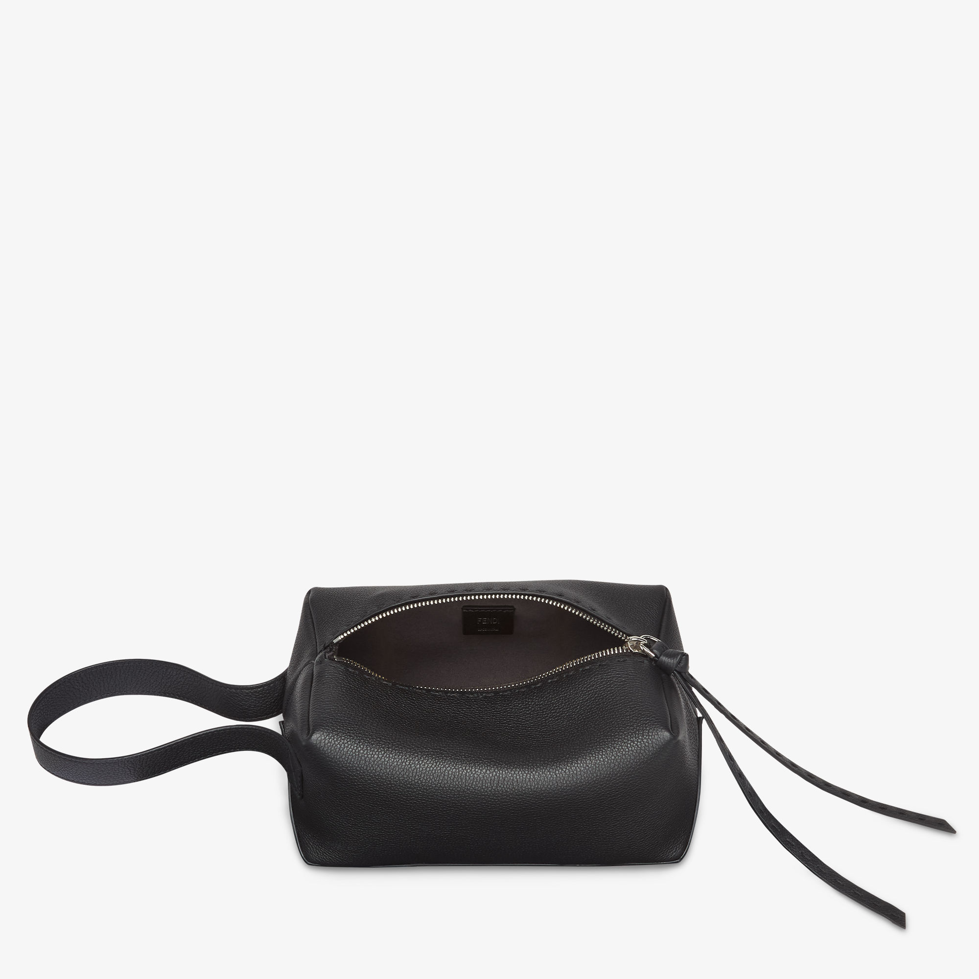 Fendi Roma レザー ポーチ レザー ブラック | Fendi Fendi Roma レザー ポーチ レザー ブラック | Fendi