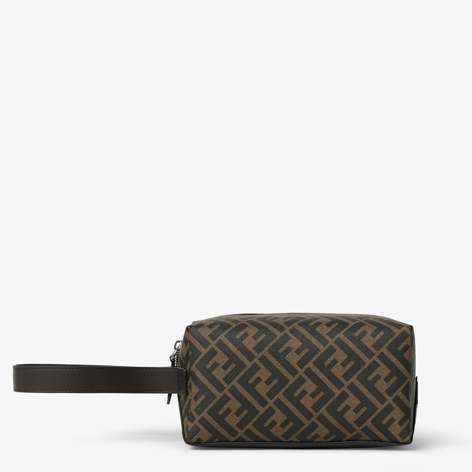 FFポーチ ファブリック ブラウン | Fendi