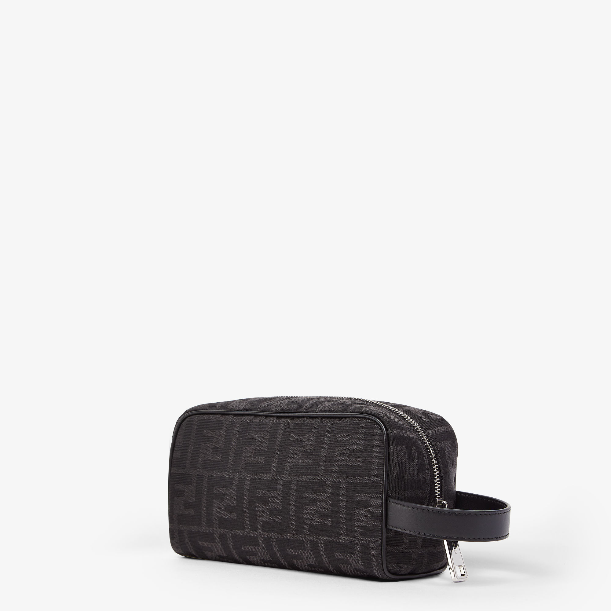 Small FF Jacquard Toiletry Case - Black | FENDI International