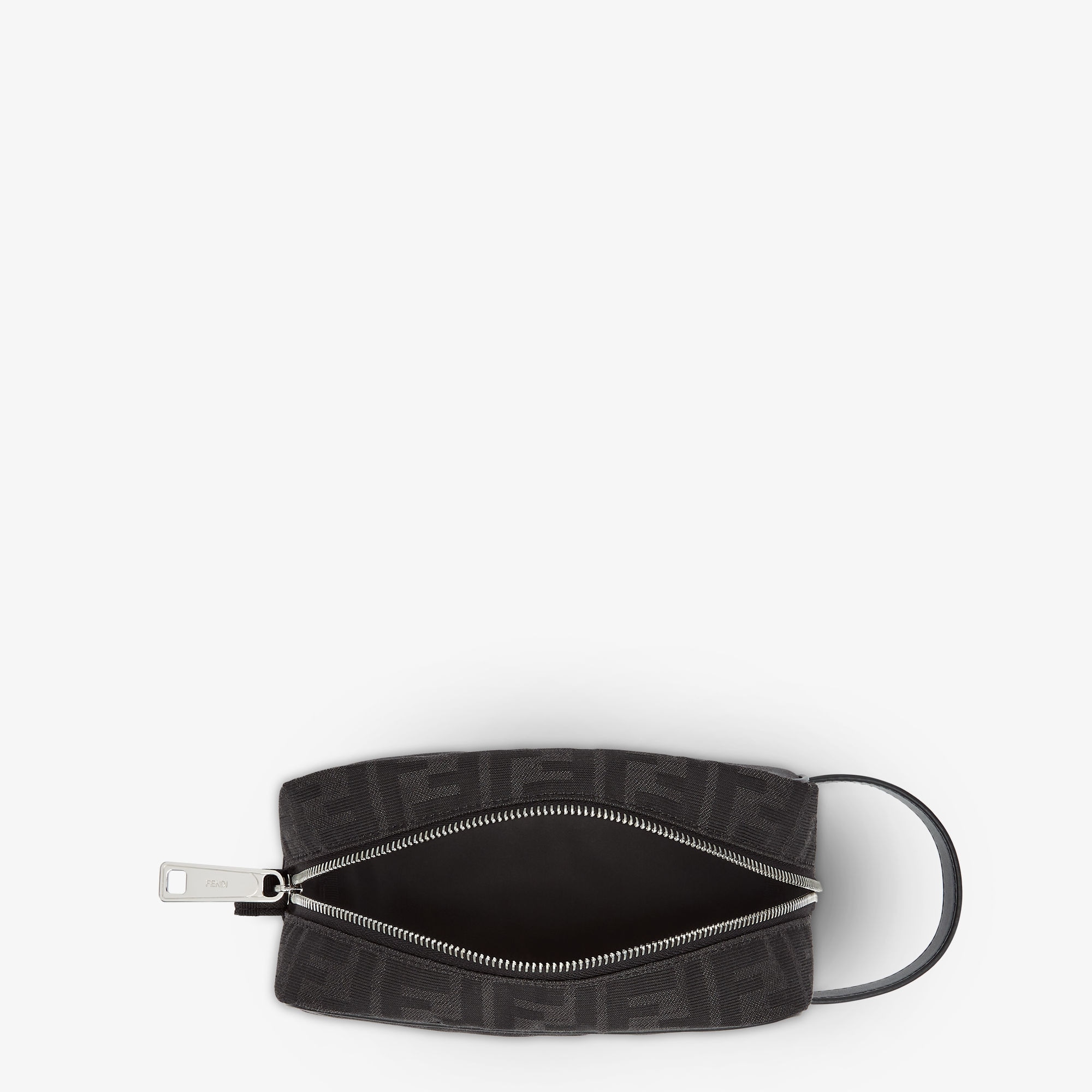 Small FF Jacquard Toiletry Case - Black | FENDI US